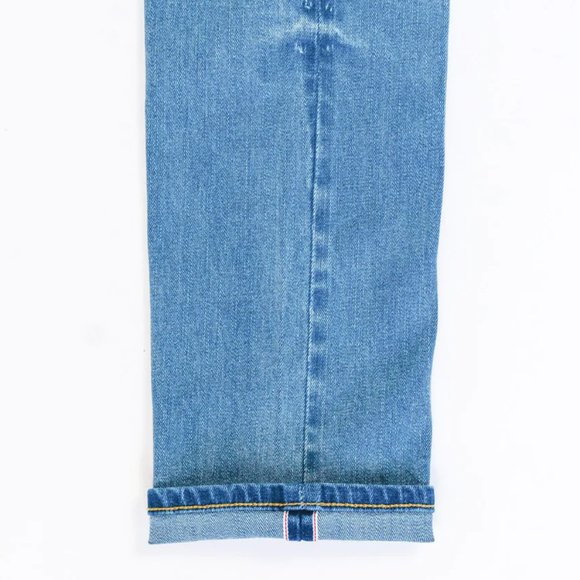 Selvedge Light Wash Slim fit Jeans, 31x30 (Days of September) - Picture 4 of 4